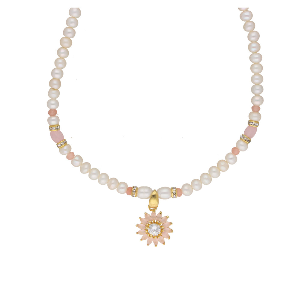 J Pearls Dhavni 1 Line Pearl Sets - Real Pearl Jewelry