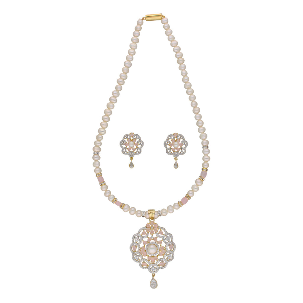 J Pearls Hemal 1 Line Pearl Sets - Real Pearl Jewelry