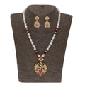 J Pearls Bahgvanti 1 Line Pearl Sets - Real Pearl Jewelry