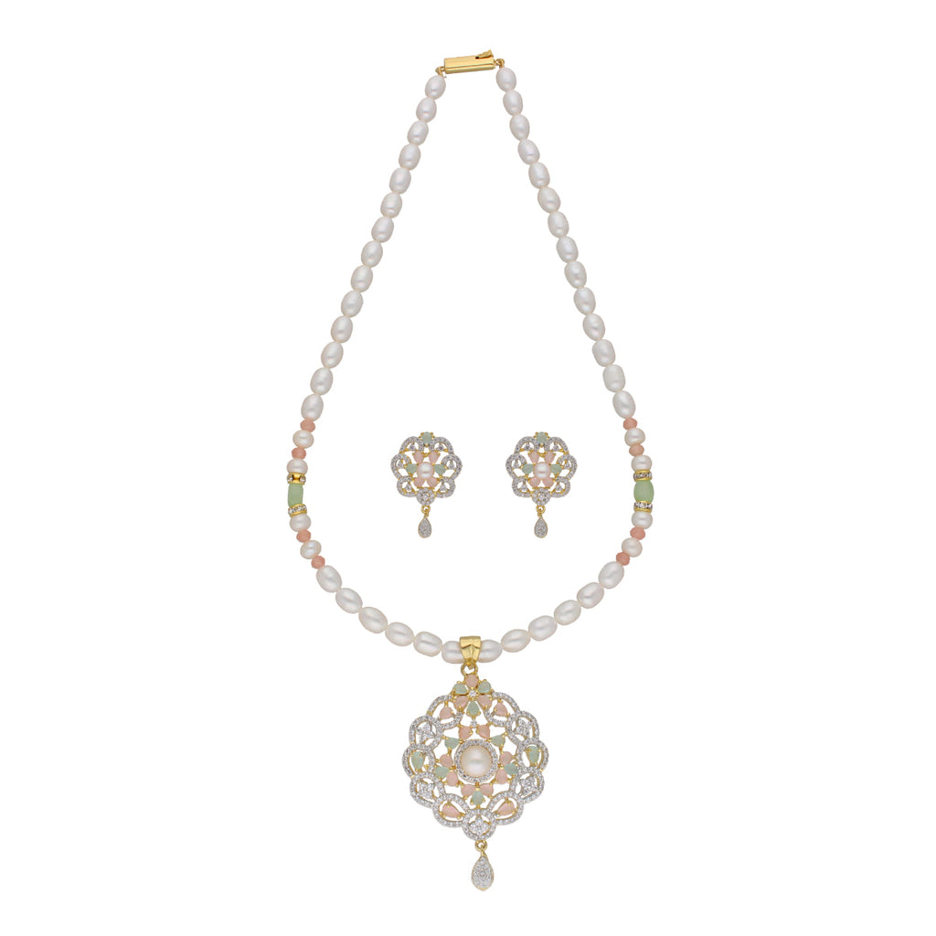 J Pearls Cherry 1 Line Pearl Sets - Real Pearl Jewelry