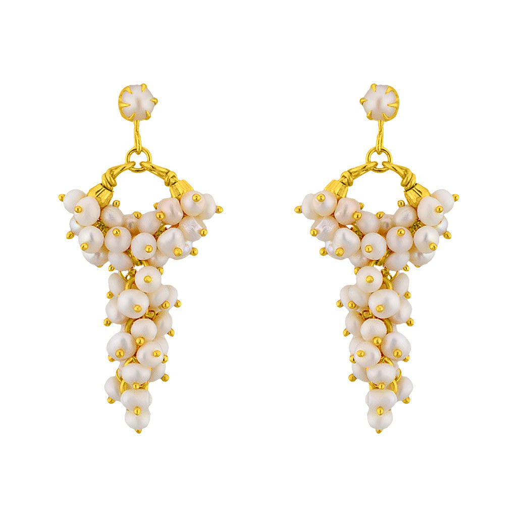 J Pearls Grape Hanging - Real Pearl Jewelry