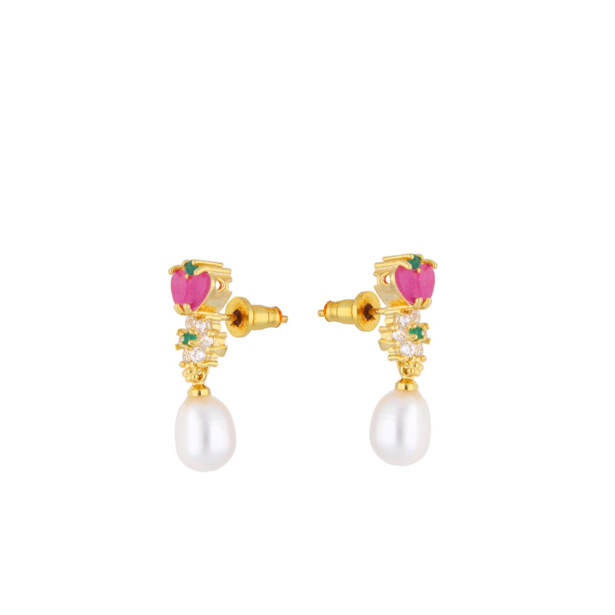 J Pearls Eva Pearl Earrings - Real Pearl Jewelry