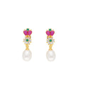 J Pearls Eva Pearl Earrings - Real Pearl Jewelry