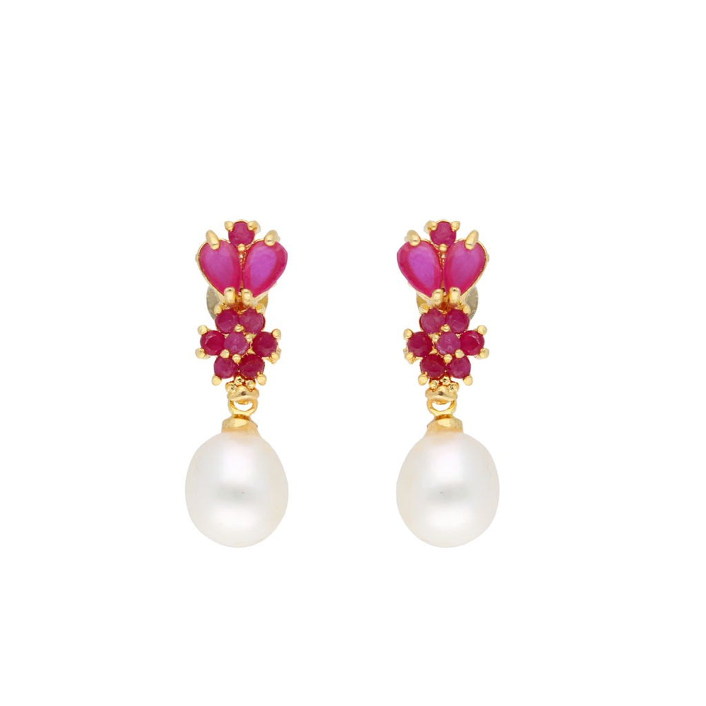 J Pearls Gianna Pearl Earrings - Real Pearl Jewelry