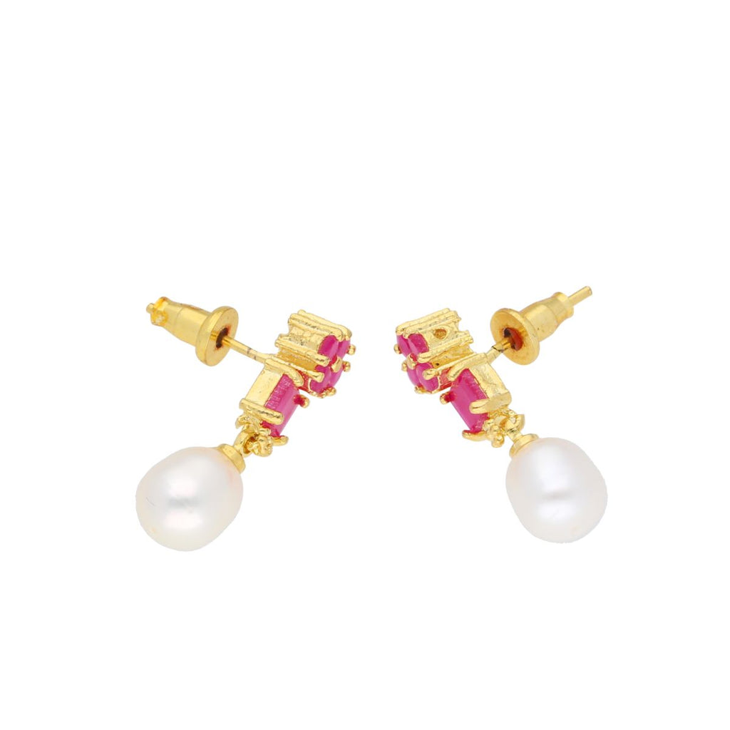 J Pearls Jaanvi Pearl Earrings - Real Pearl Jewelry