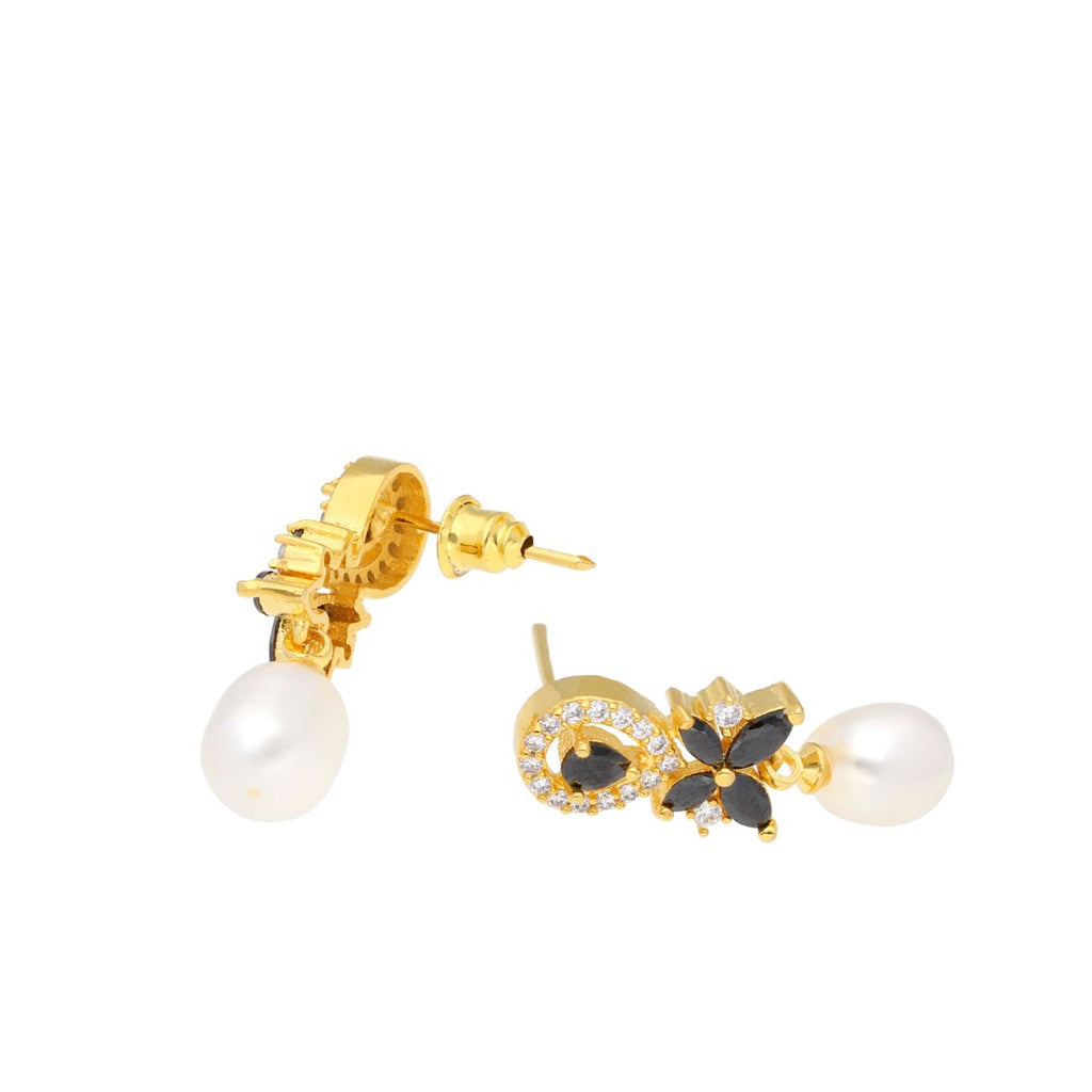 J Pearls Abarna Pearl Earrings - Real Pearl Jewelry