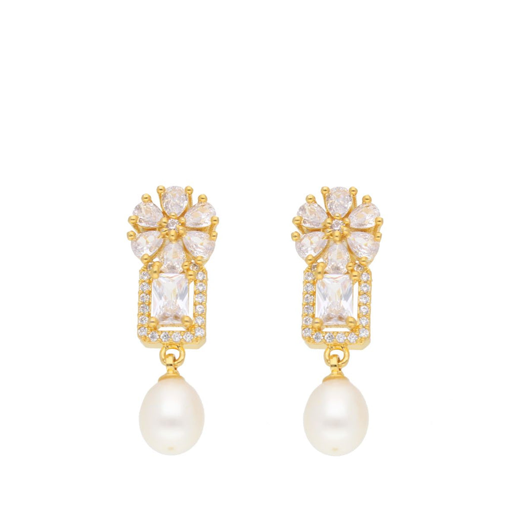 J Pearls Babita Pearl Earrings - Real Pearl Jewelry