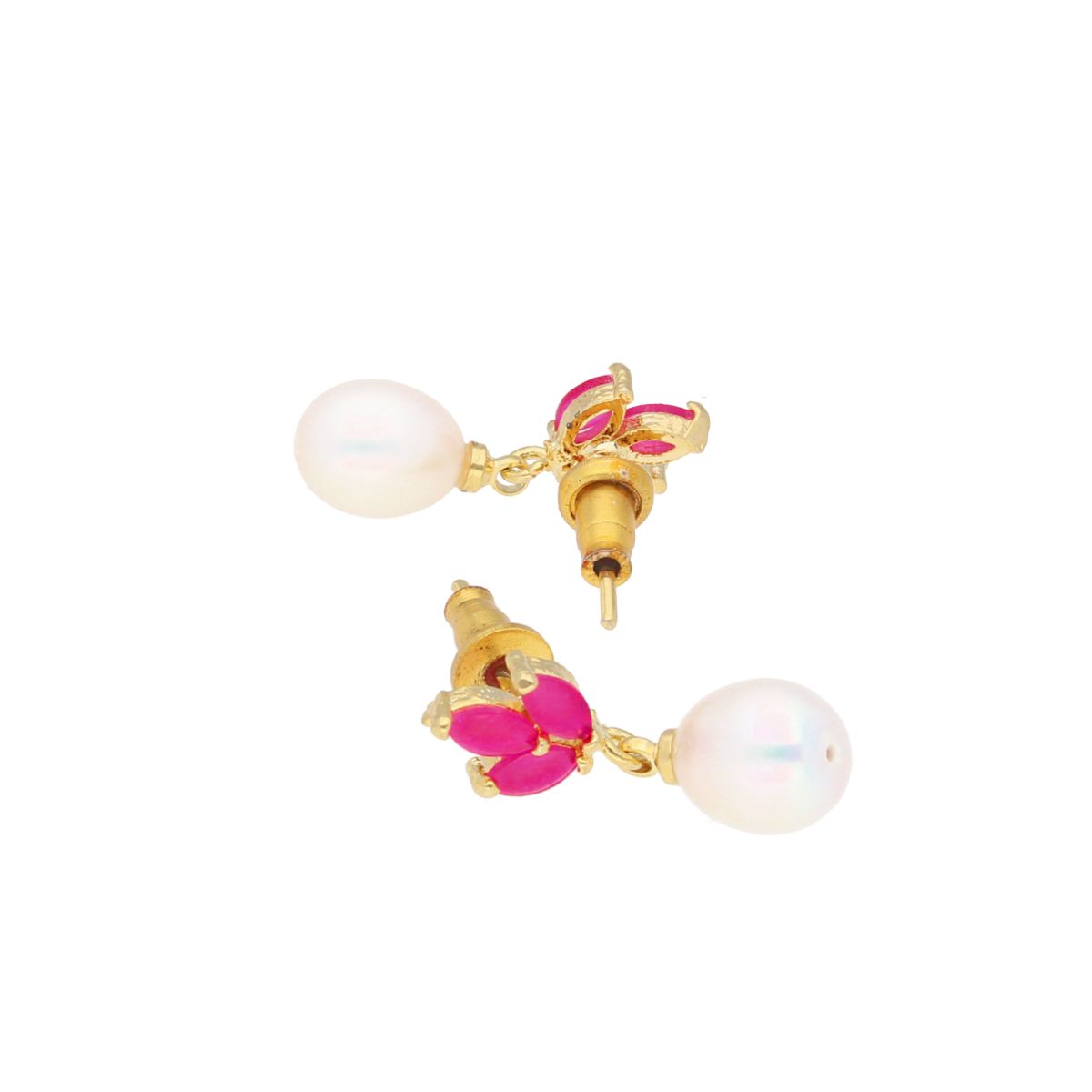 J Pearls Noha Pearl Earrings - Real Pearl Jewelry