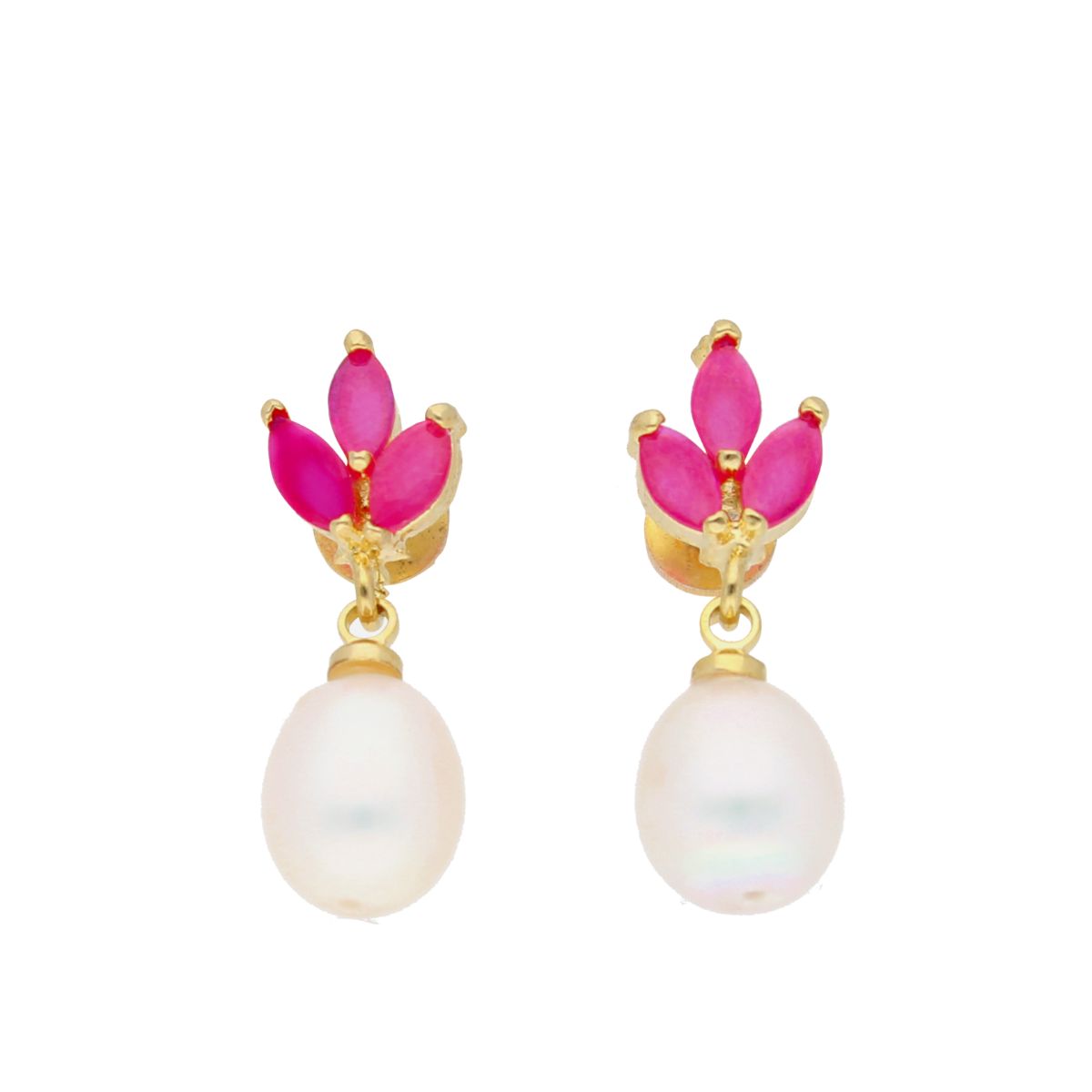 J Pearls Noha Pearl Earrings - Real Pearl Jewelry