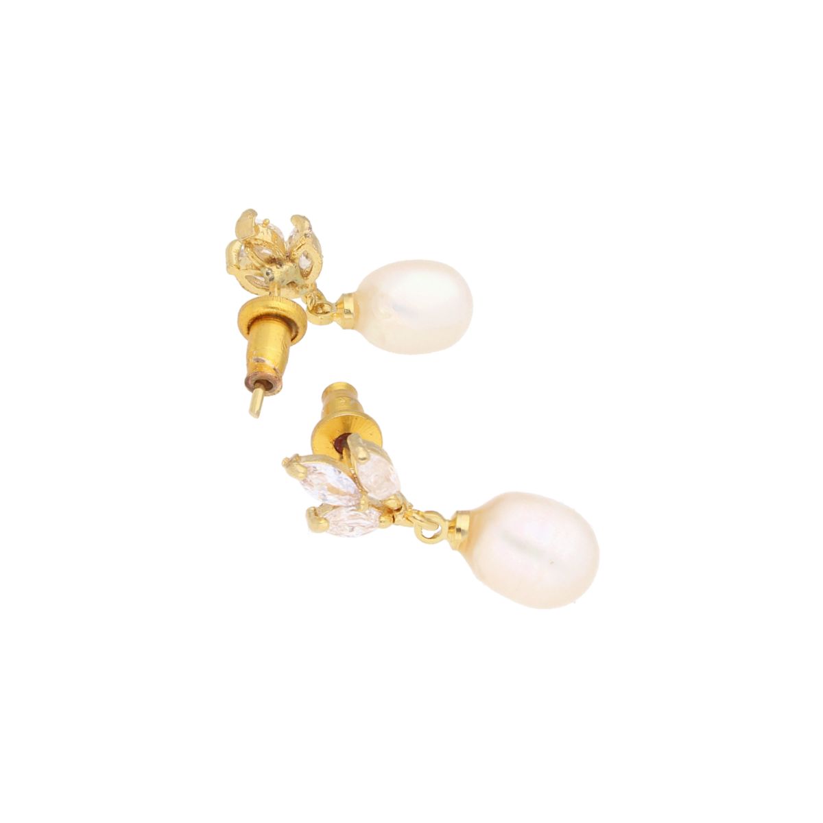 J Pearls Baasima Pearl Earrings - Real Pearl Jewelry