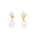 J Pearls Baasima Pearl Earrings - Real Pearl Jewelry
