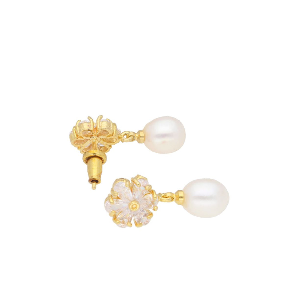 J Pearls Anahita Pearl Earrings - Real Pearl Jewelry