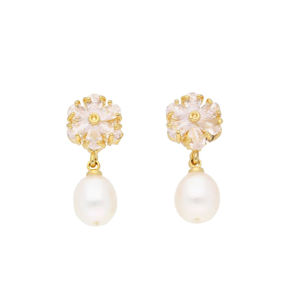 J Pearls Anahita Pearl Earrings - Real Pearl Jewelry