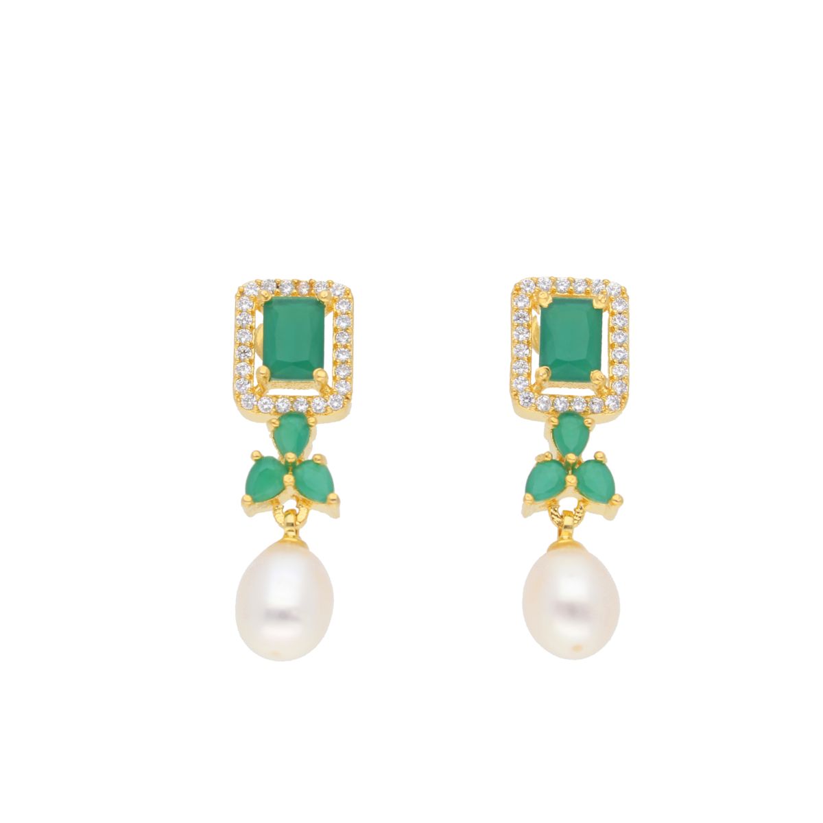 J Pearls Jaanvi Pearl Earrings - Real Pearl Jewelry