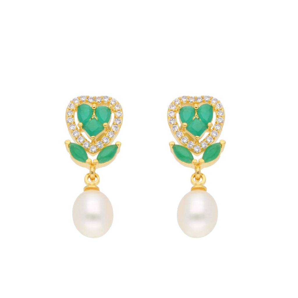 J Pearls Theertha Pearl Earrings - Real Pearl Jewelry