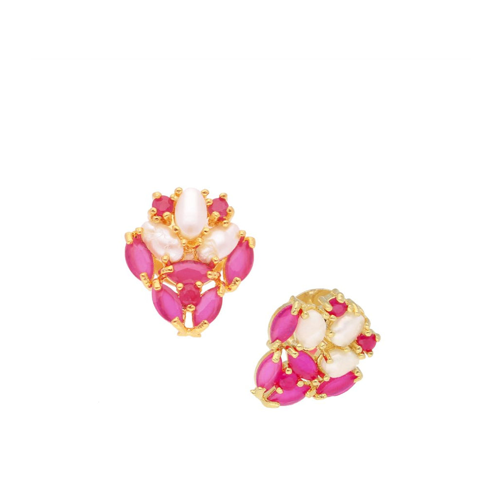 J Pearls Cherry Pearl Earrings - Real Pearl Jewelry