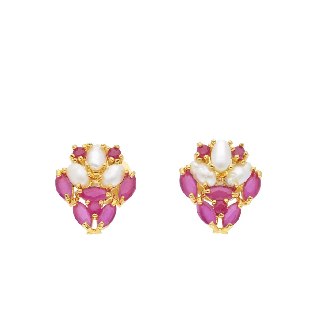 J Pearls Cherry Pearl Earrings - Real Pearl Jewelry