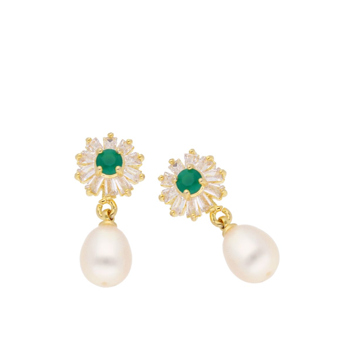 J Pearls Siddhi Pearl Earrings - Real Pearl Jewelry