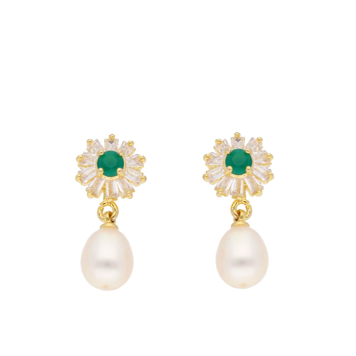 J Pearls Siddhi Pearl Earrings - Real Pearl Jewelry