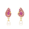 J Pearls Dakshita Pearl Earrings - Real Pearl Jewelry