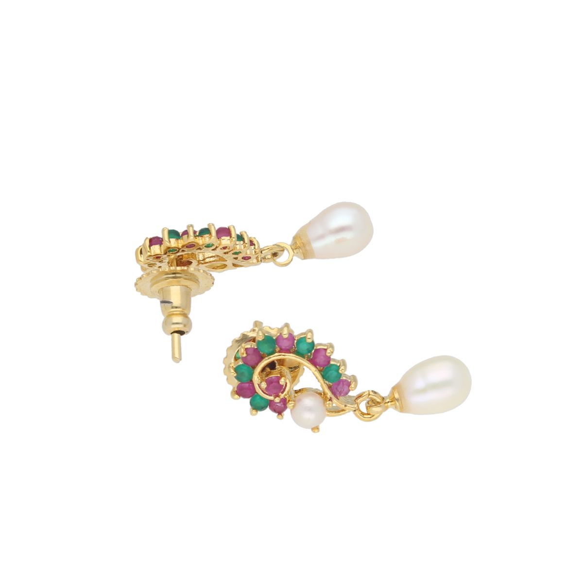 J Pearls Eva Pearl Earrings - Real Pearl Jewelry