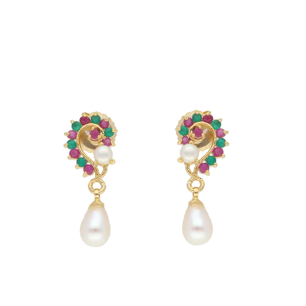 J Pearls Eva Pearl Earrings - Real Pearl Jewelry