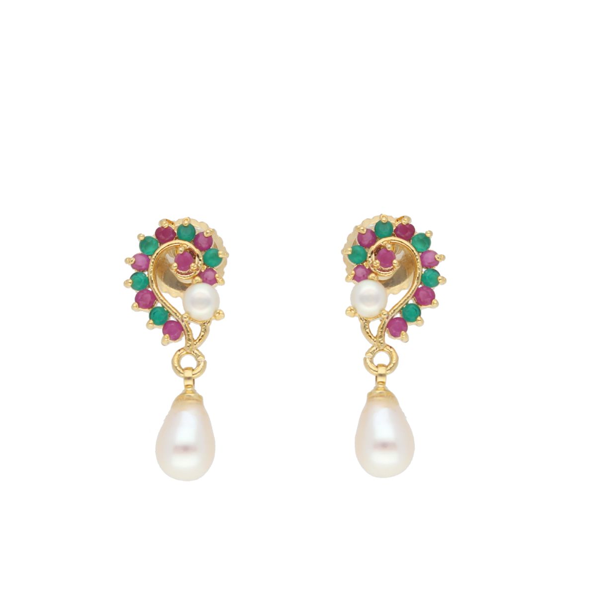 J Pearls Eva Pearl Earrings - Real Pearl Jewelry