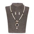 J Pearls Dharti Pearl Set - Real Pearl Jewelry
