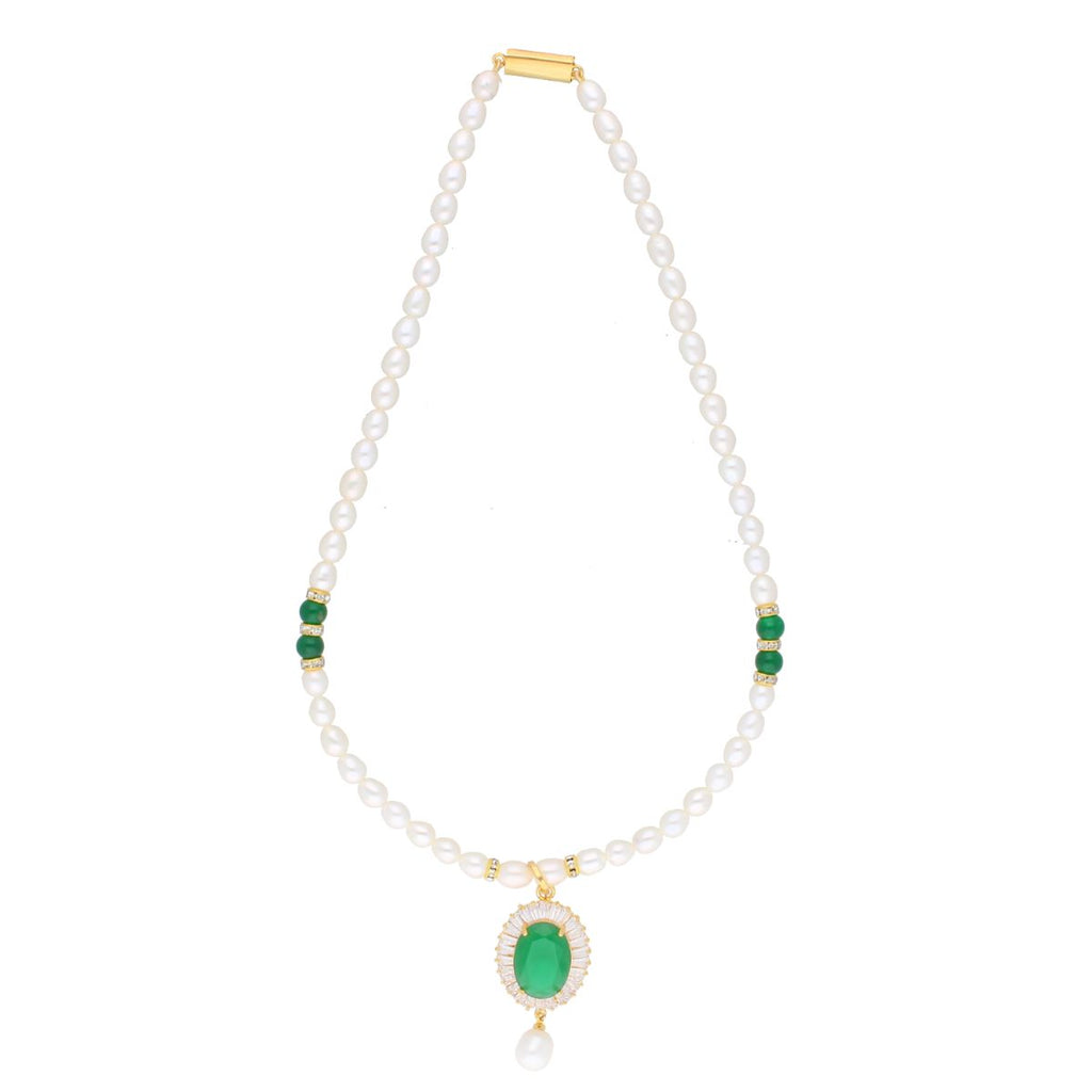 J Pearls Dharti Pearl Set - Real Pearl Jewelry
