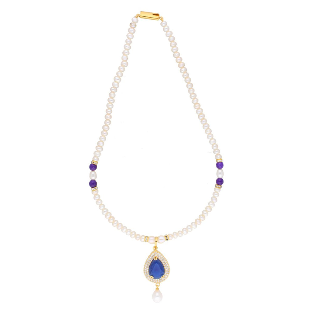 J Pearls Jaanvi Pearl Set - Real Pearl Jewelry