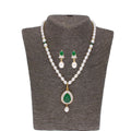 J Pearls Dhenuka Pearl Set - Real Pearl Jewelry