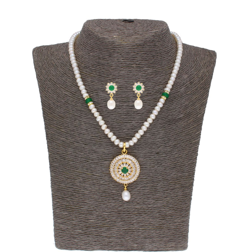 J Pearls Eeshvi Pearl Set - Real Pearl Jewelry