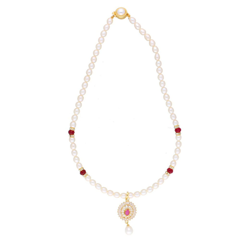 J Pearls Haarshini Pearl Set - Real Pearl Jewelry