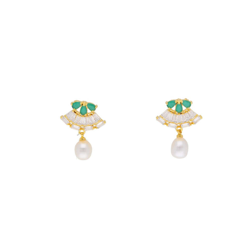 J Pearls Theertha Pearl Set - Real Pearl Jewelry