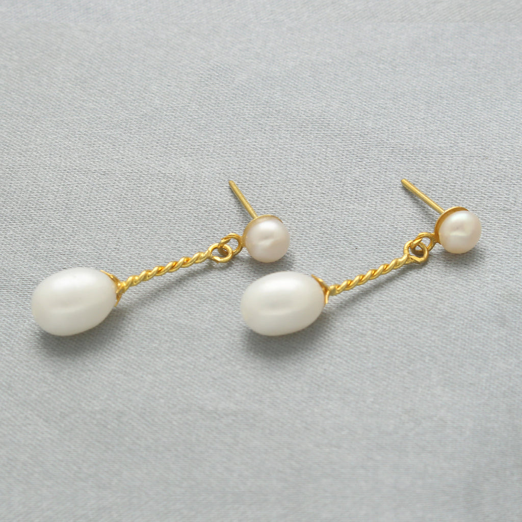 J Pearls Yanis Pearl Earrings