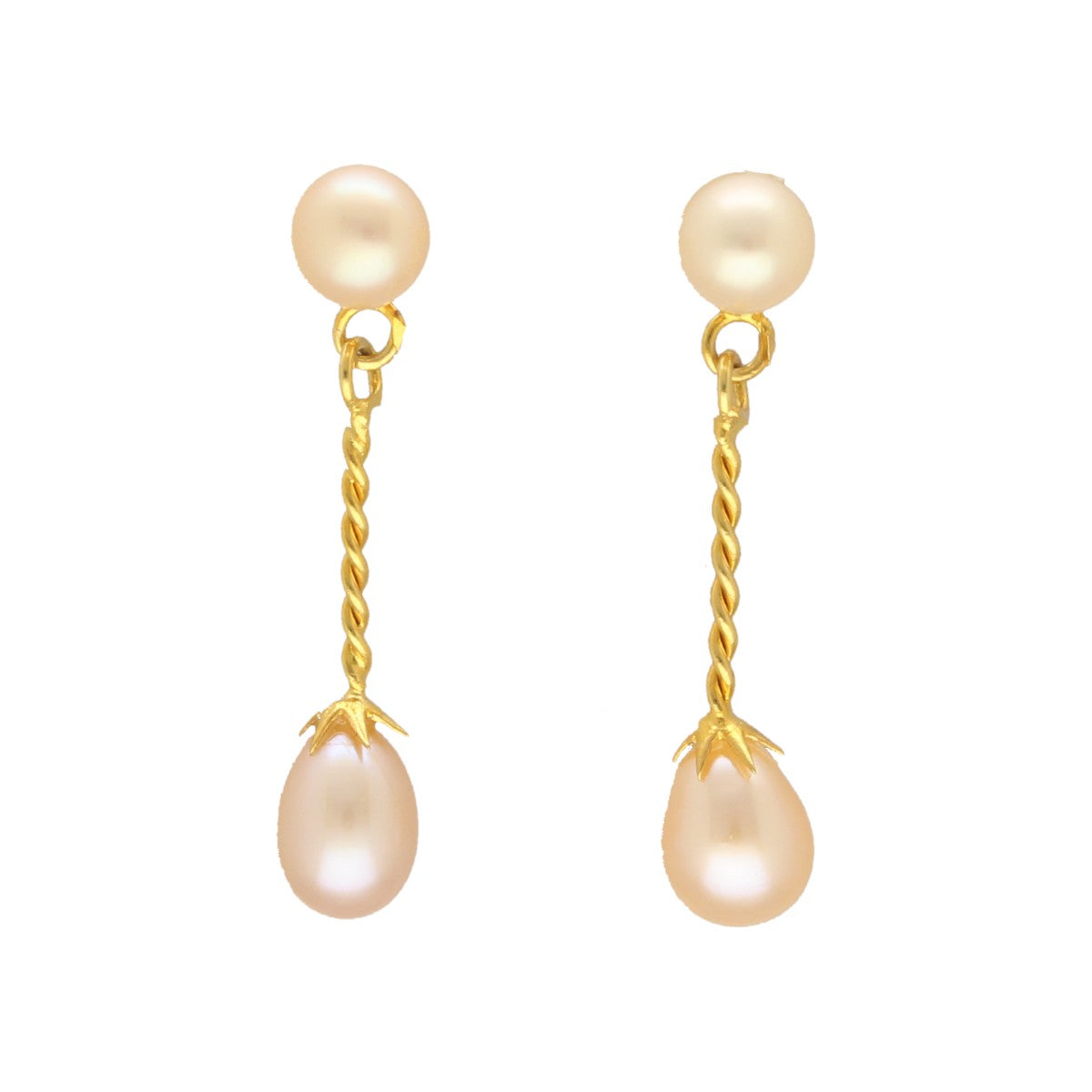 J Pearls Lunai Pearl Earrings