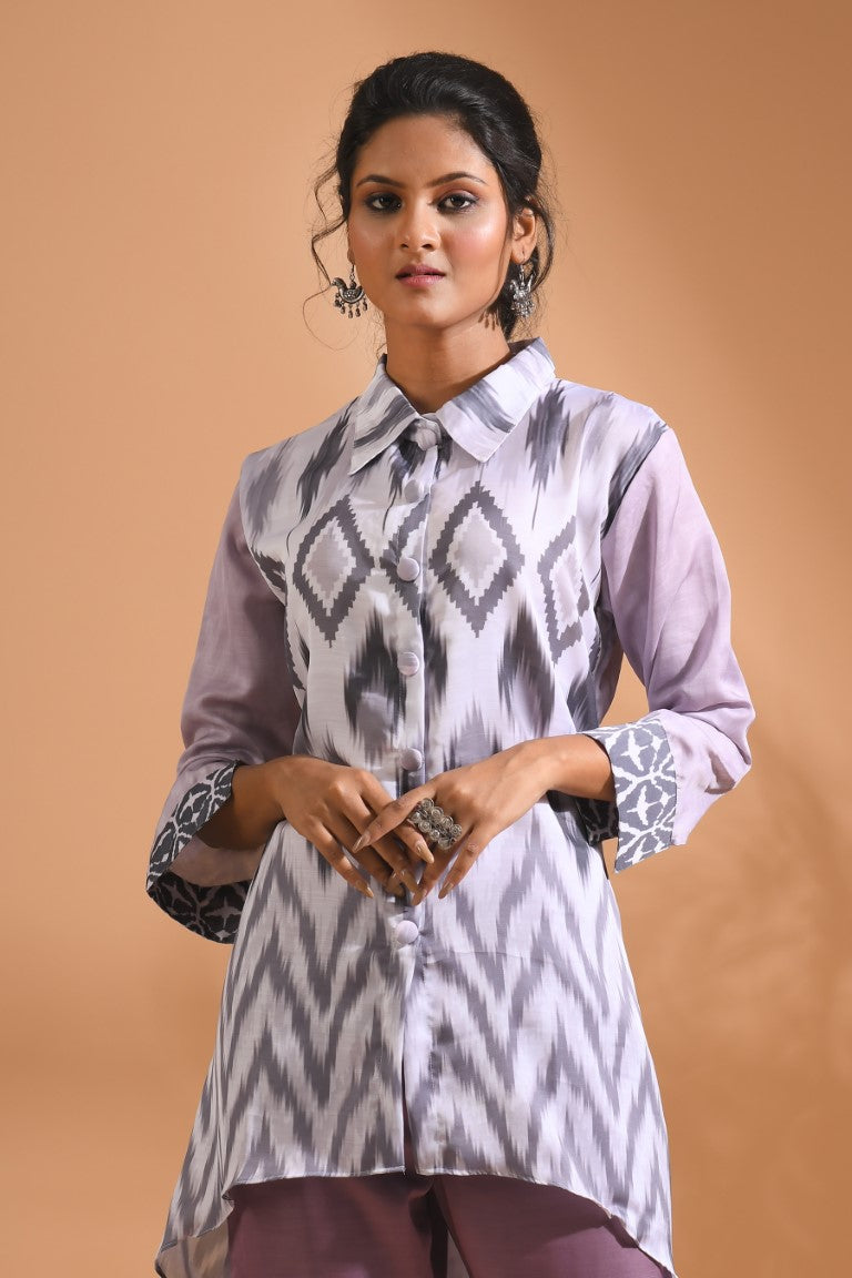 Morchari Co Ord Set With Hand Embroidery - Multi