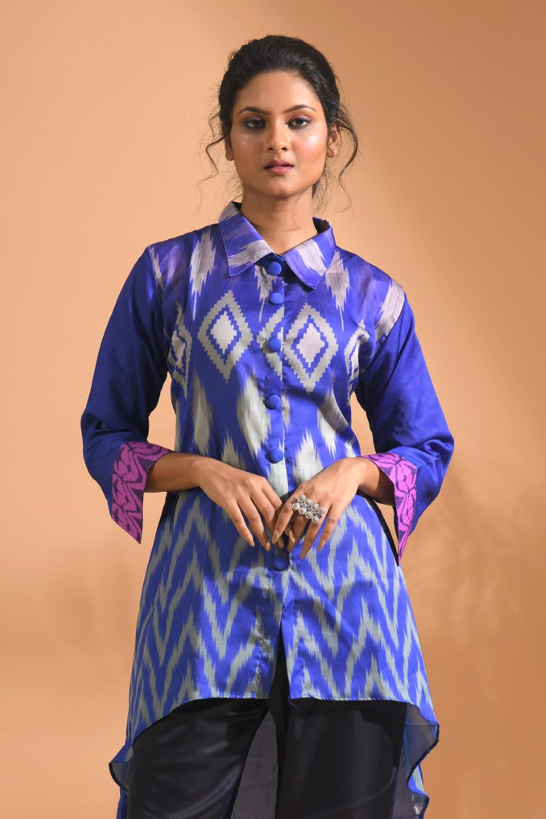 Morchari Co Ord Set With Hand Embroidery - Multi