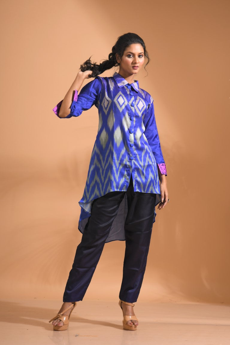 Morchari Co Ord Set With Hand Embroidery - Multi