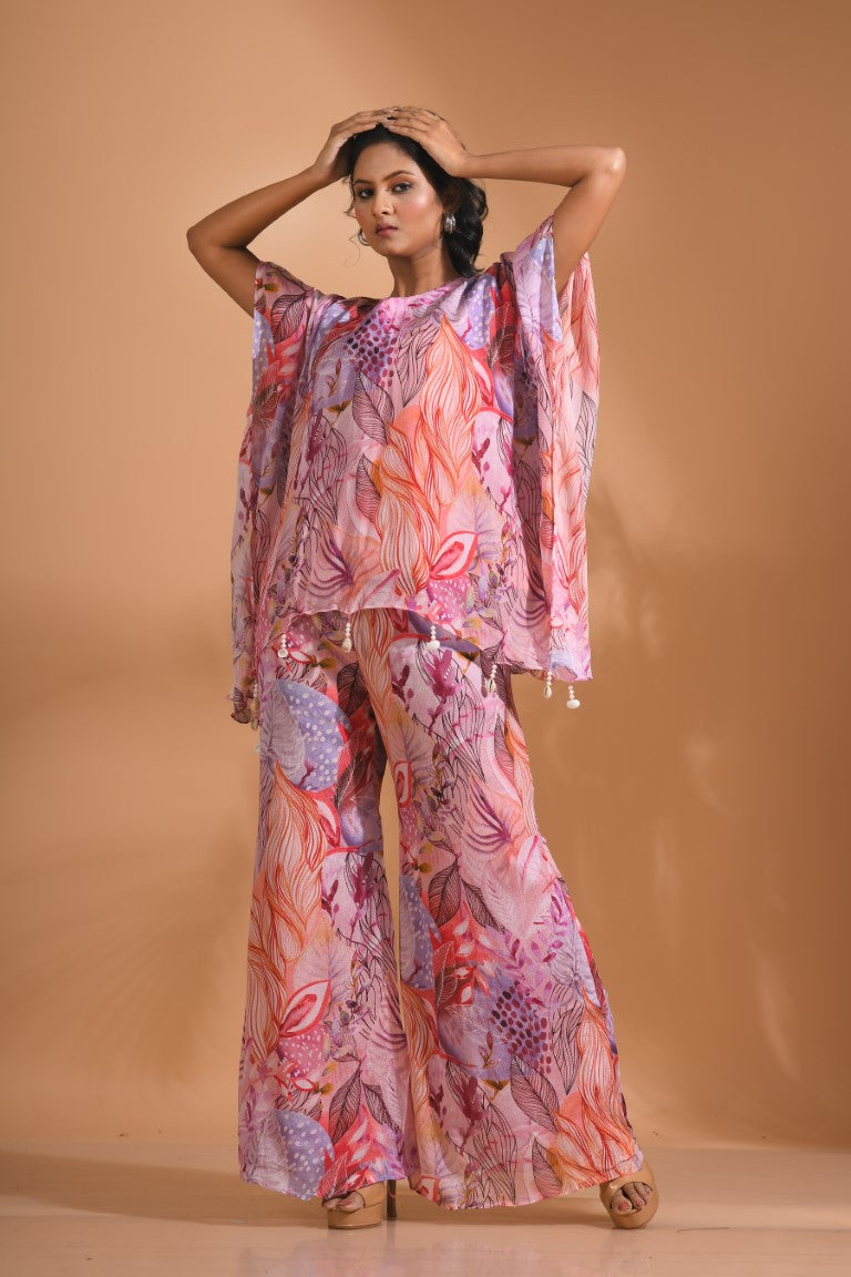Morchari Short Top And Pant - Multi