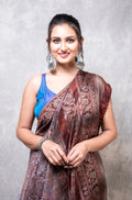 Morchari Pure Opara Saree Digital Print - Multicolour