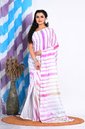 Morchari Semi Digital Print Saree - Multicolour