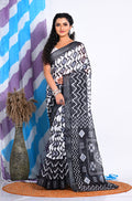 Morchari Semi Digital Print Saree - Multicolour
