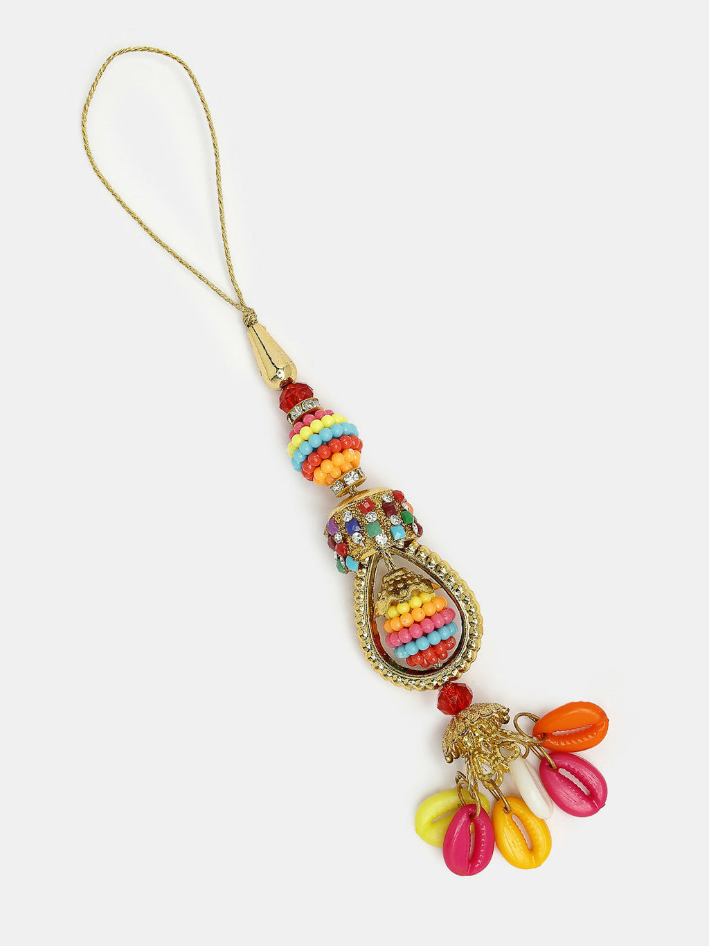 NVR Women & Men Set of 2 Multicolor Artificial beads Bhaiya Bhabhi Rakhi With Roli Chawal & Chocolate