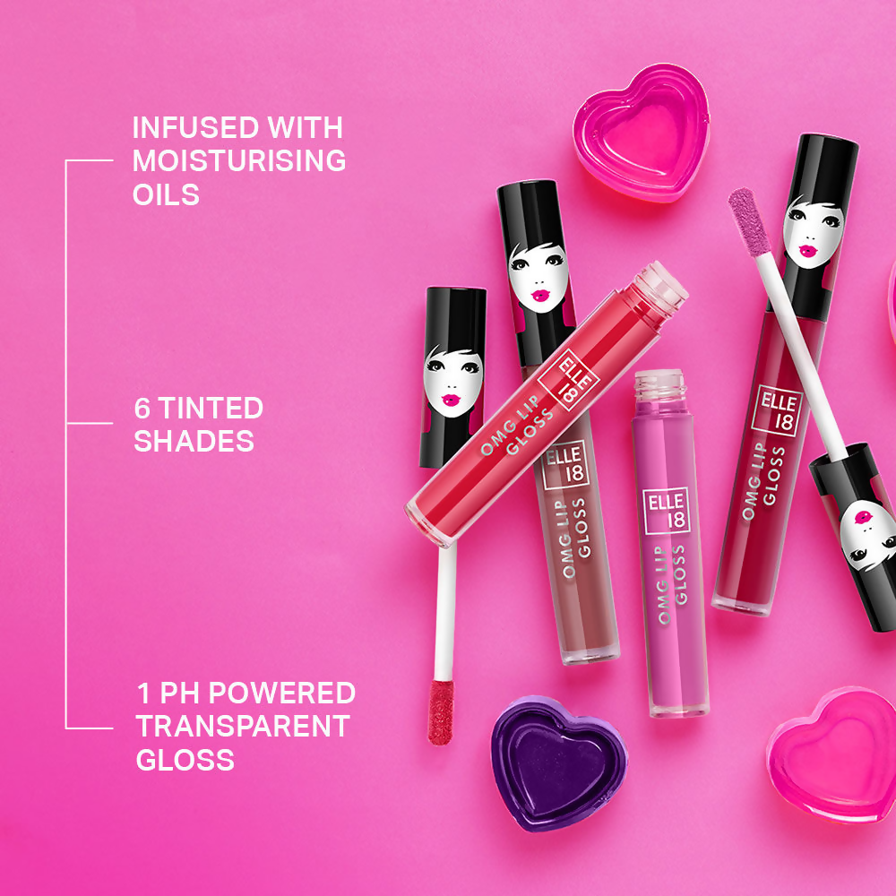 Elle 18 OMG Lip Gloss - Pink-a-licious