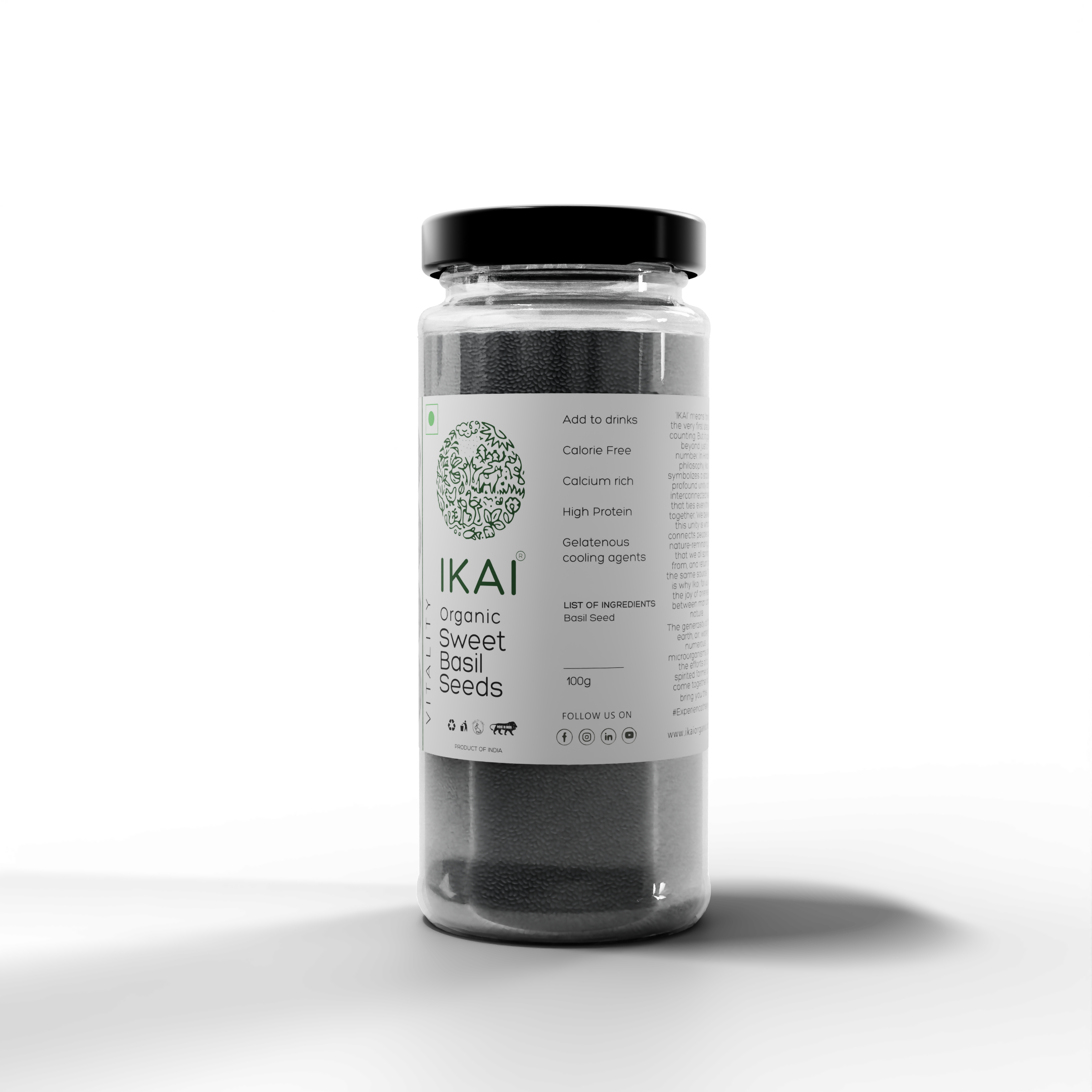 IKAI Organic Sweet Basil Seeds