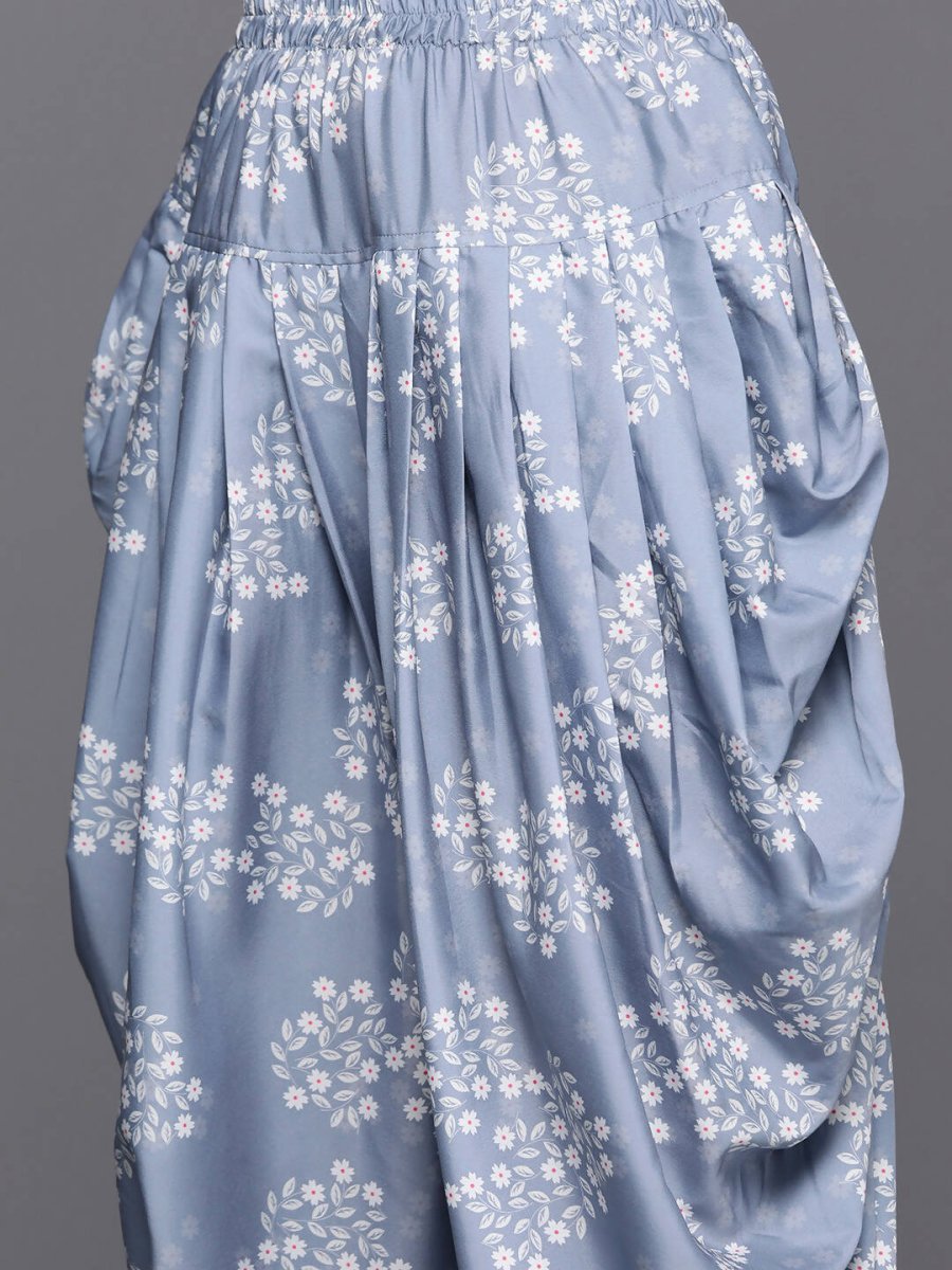 Ahalyaa Women's Traditional Wear Co-ods - Grey