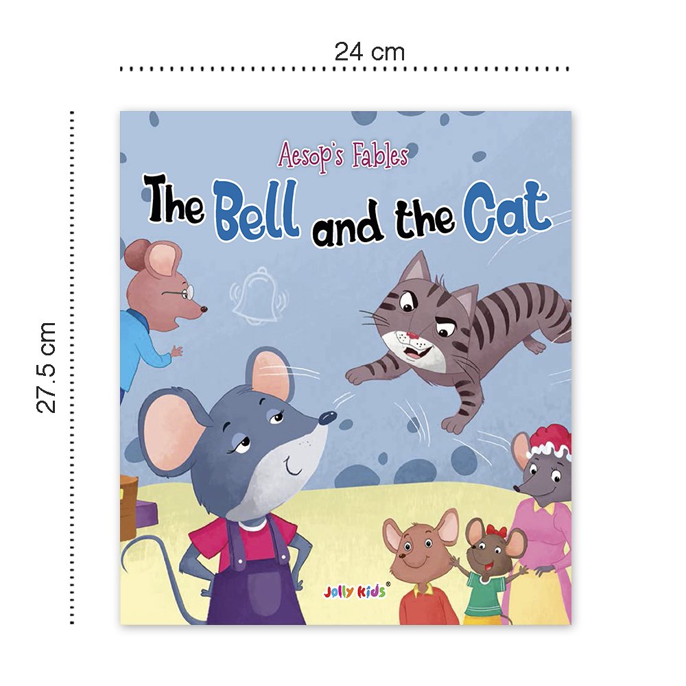 Jolly Kids Aesop’s Fables English Short Stories Book 2 Set of 4 for Little Children| Ages 3 – 6 Years| Moral Stories