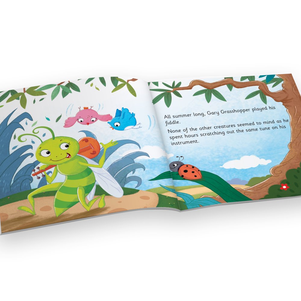 Jolly Kids Aesop's Fables Stories Books A Set of 6| Bedtime Moral Stories For Kids Ages 3-6 Years