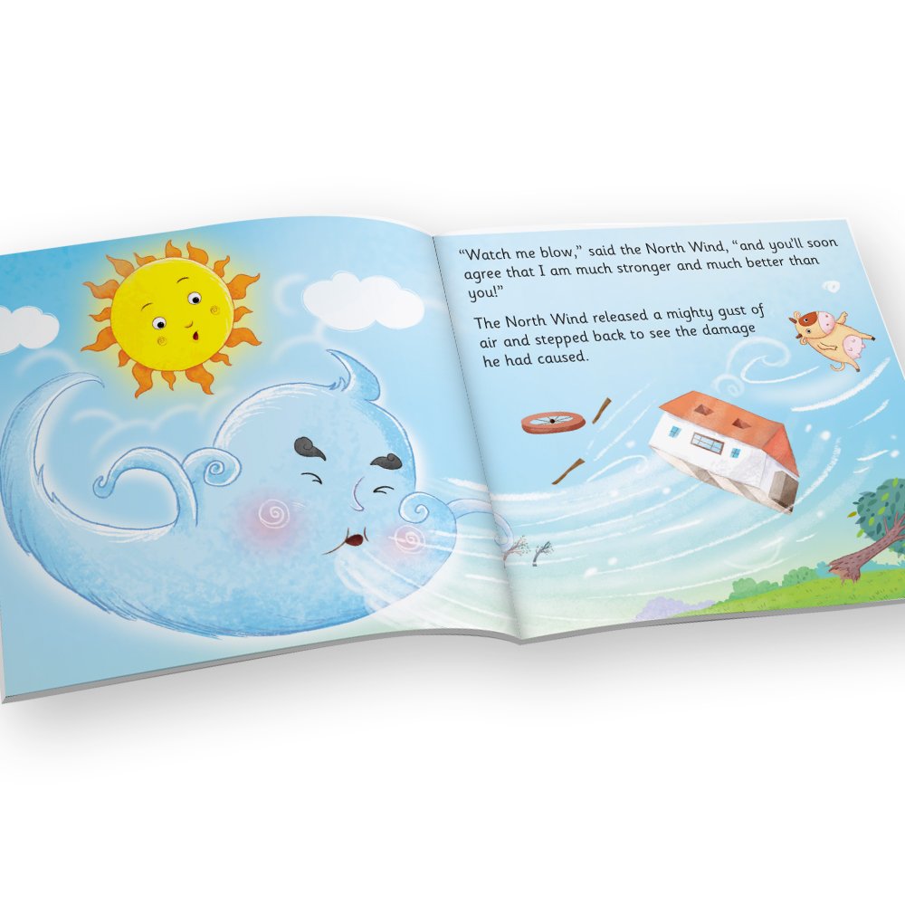 Jolly Kids Aesop's Fables Stories Books A Set of 6| Bedtime Moral Stories For Kids Ages 3-6 Years
